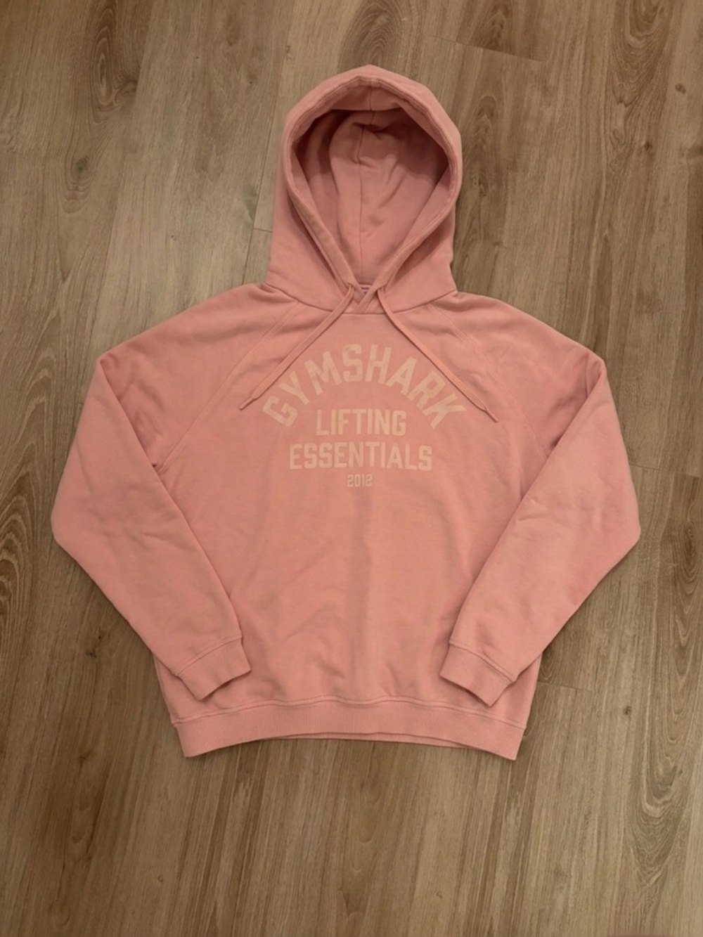Gymshark Dusty Pink Logo Hoodie - Picture 2 of 3